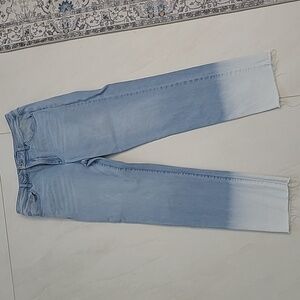 J Jill ombre frayed leg jeans Size 8T